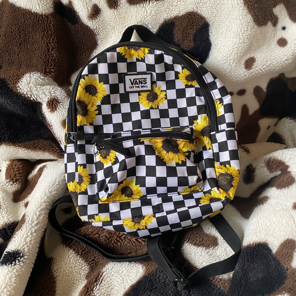 Rare Vans Sunflower Mini Backpack